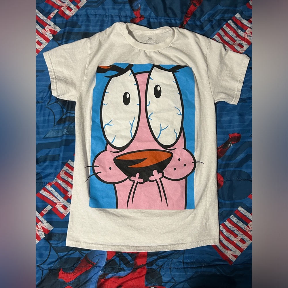 Courage the Cowardly Dog Graphic Tee Shirt